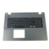 Acer Laptop Toetsenbord Qwerty US + Top Cover - Grijs voor Acer Aspire E5-731(G)/E5-771