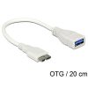 Delock OTG Cable Micro USB 3.0 > USB 3.0-A female