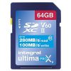 Integral 64GB SDXC V90 UltimaPro X2 - UHS-II U3/Class 10